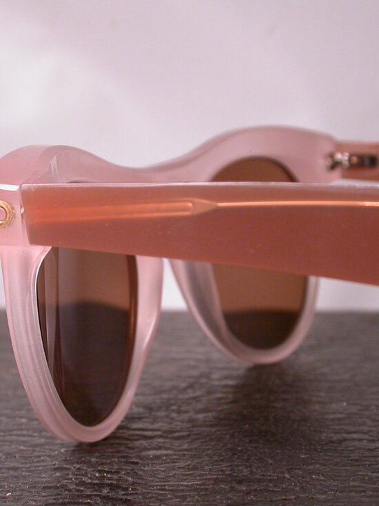 Authentic Anne et Valentin Horizon Amber Clear Eyeglasses Made in France RX main image 8